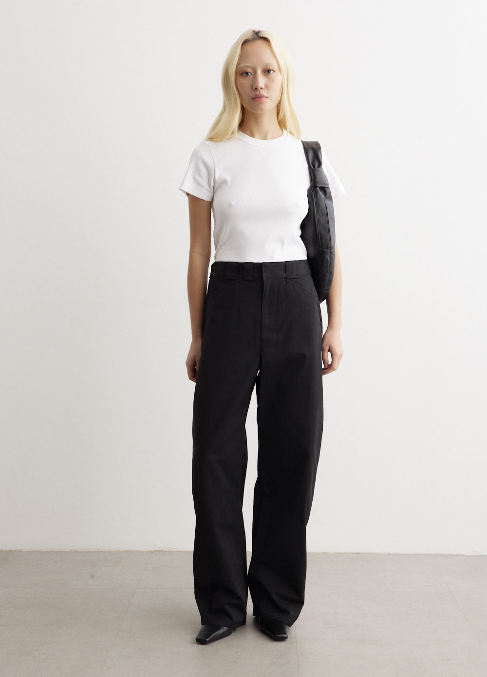 未使用 C.E GRID BLACK WIDE CHINO PANTS XL Chino-Wide-Pants-BLACK-1.png