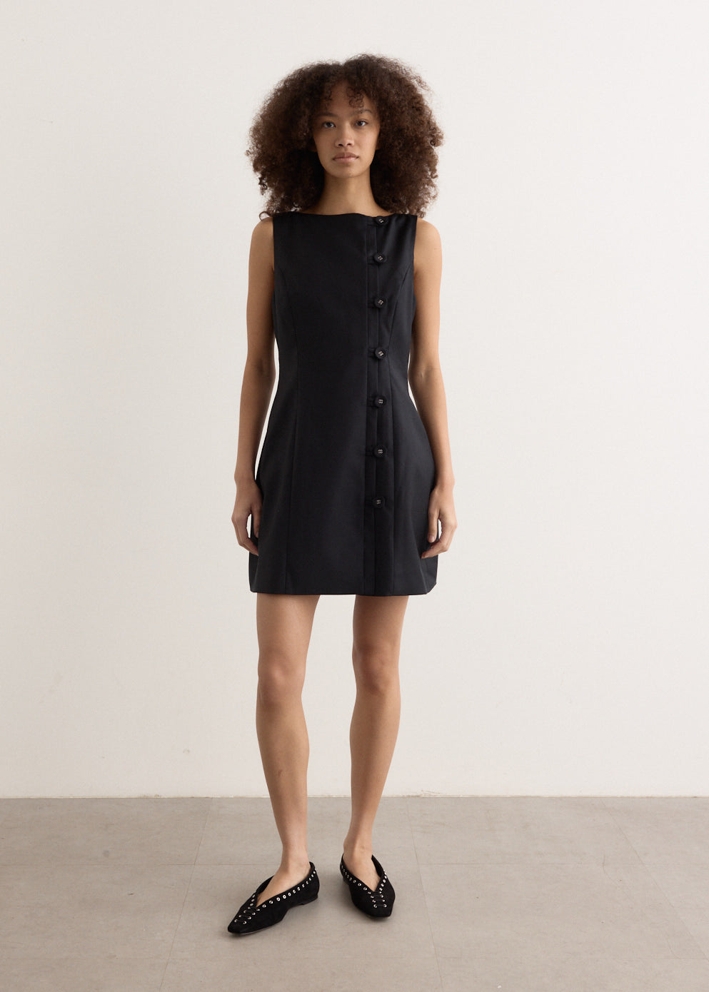 Olympia Black Dress