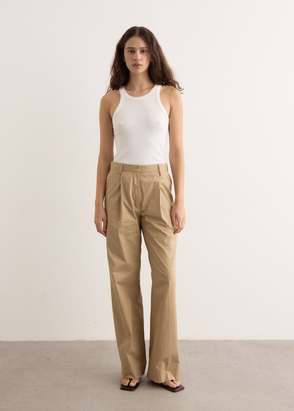 【大人のフローラル】Dries Van Noten Portiasパンツ 25SS Dries Van Noten Portias Floral Jacquard Mid-Rise Wide-Leg