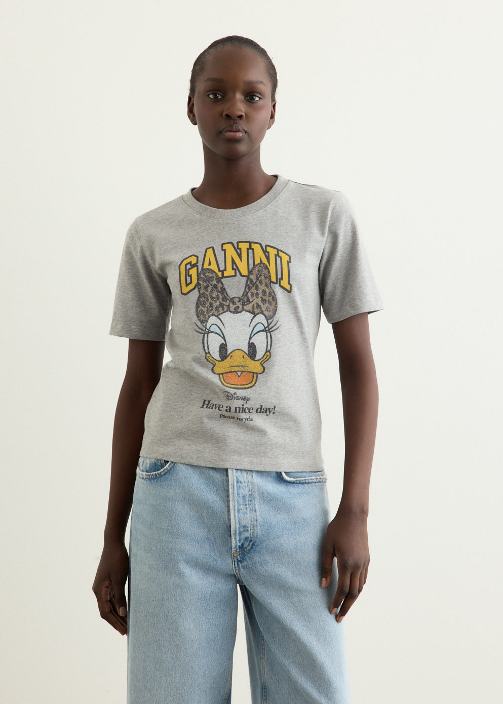 Tシャツ(半袖/袖なし) Disney Daisy Duck Print Jersey T-Shirt x Disney Daisy Duck Heavy Cotton Jersey Baby Fit Daisy T-Shirt