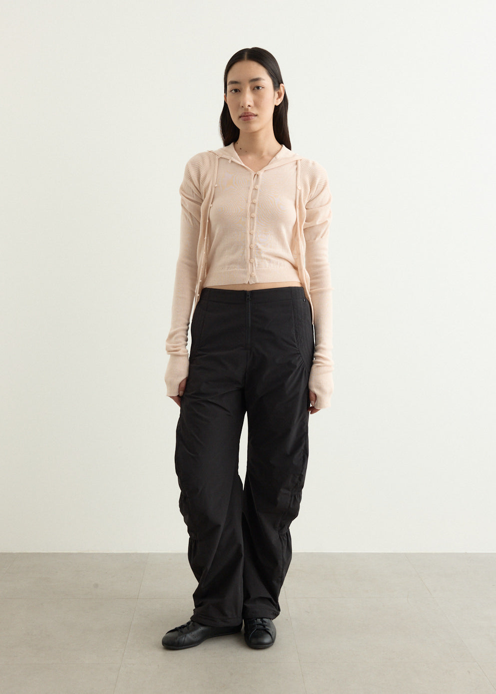 Shirring Padded Pants