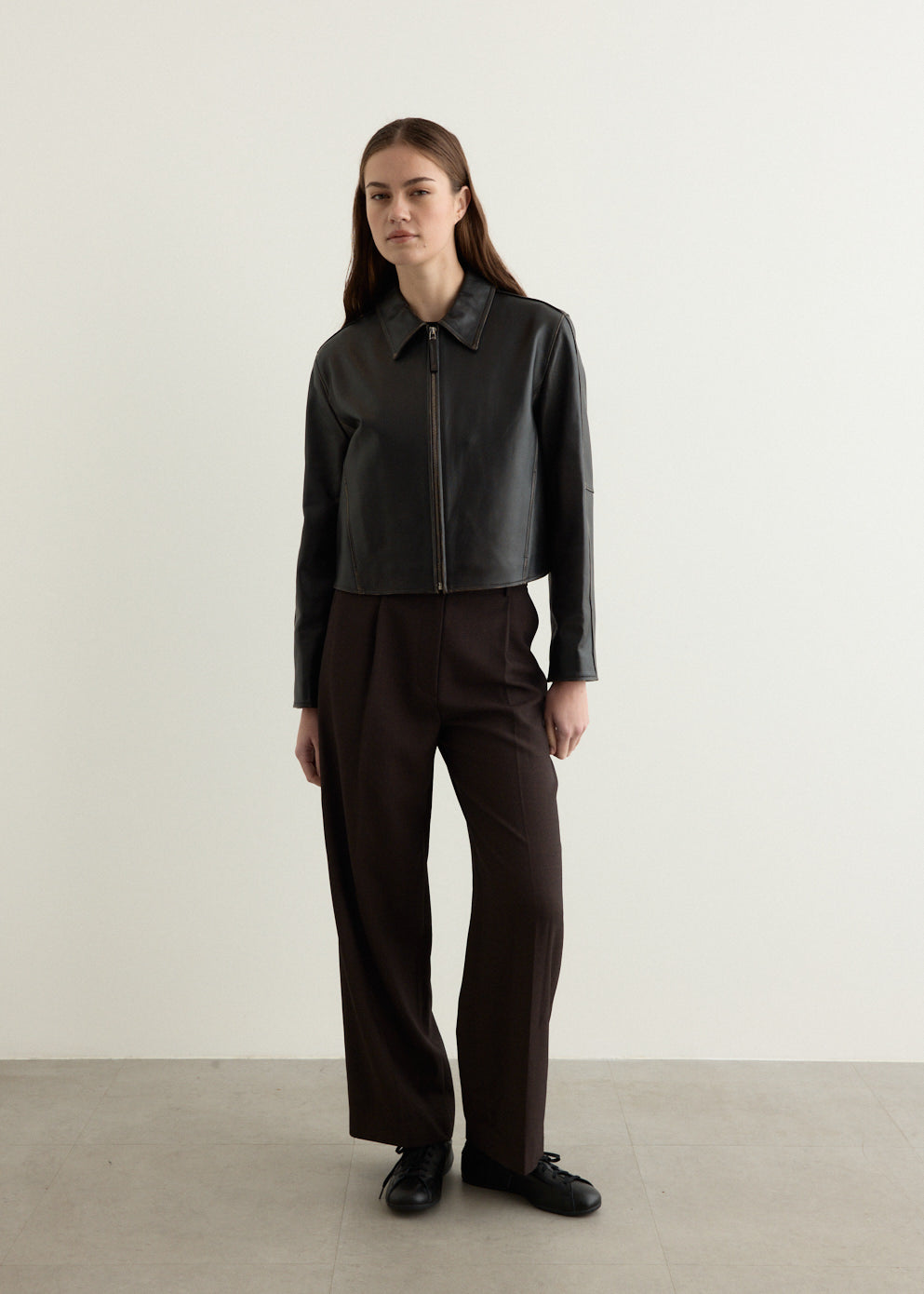 Belted Point Trousers