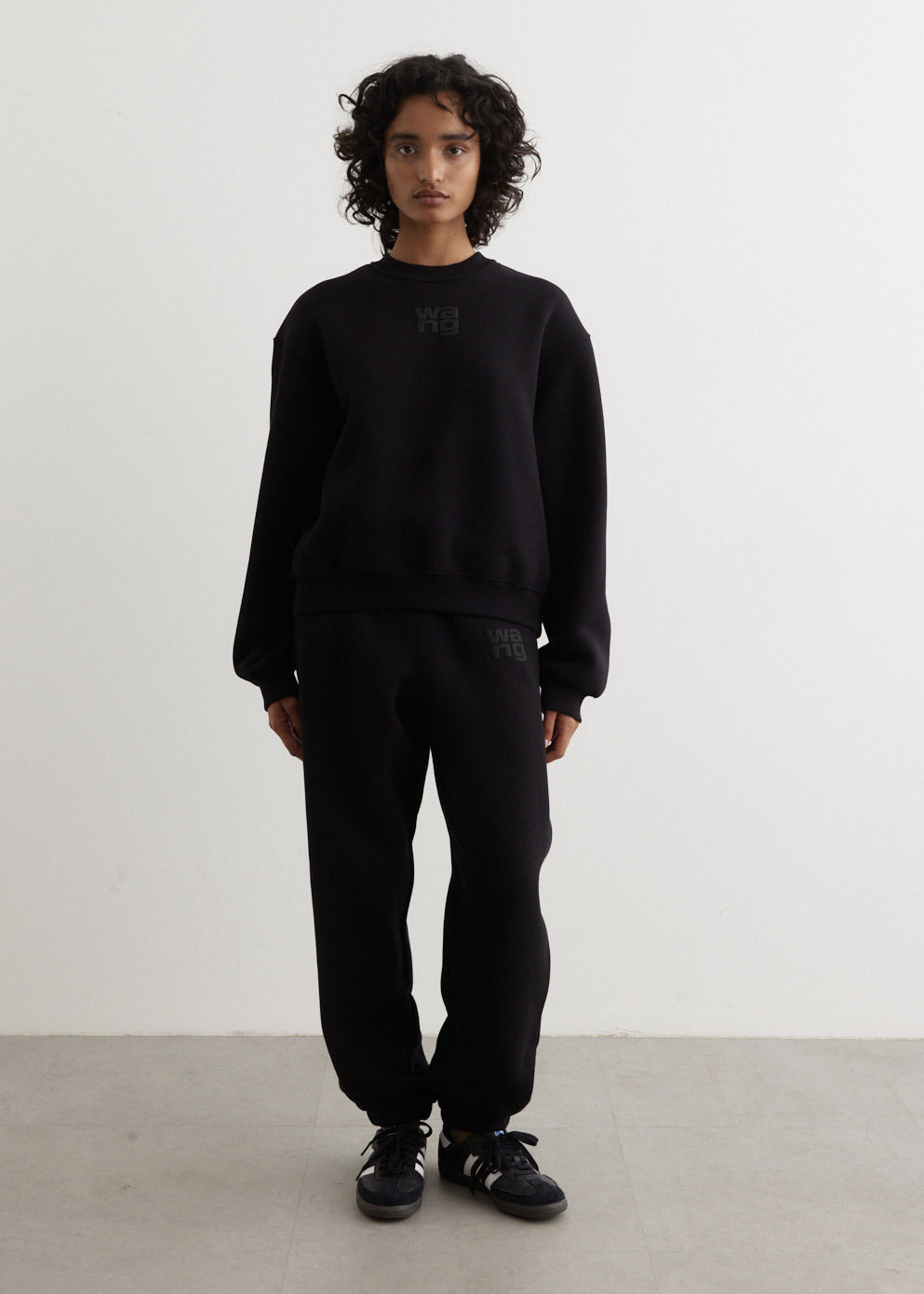 Terry crewneck sweatshirt store