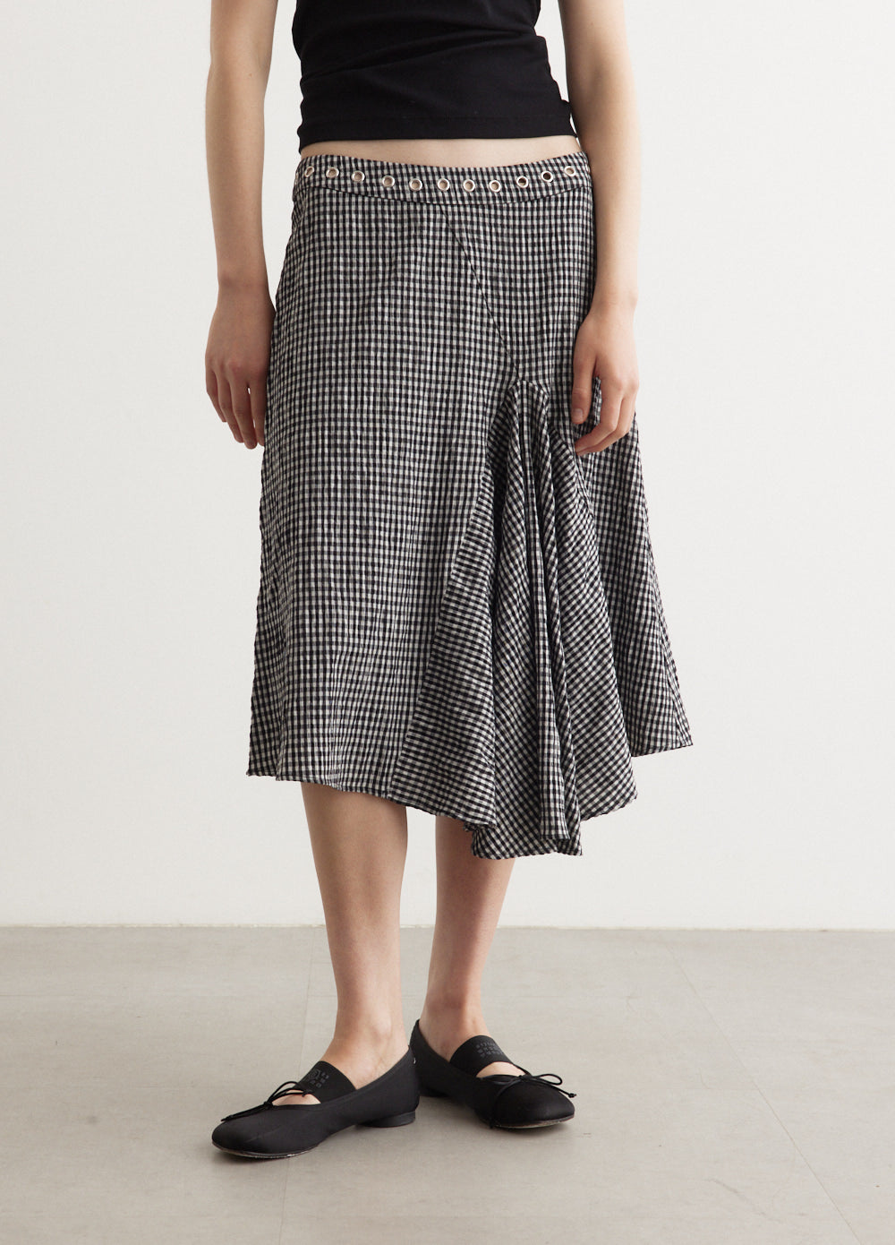 S ANDMARY Mia check skirt AM1300
