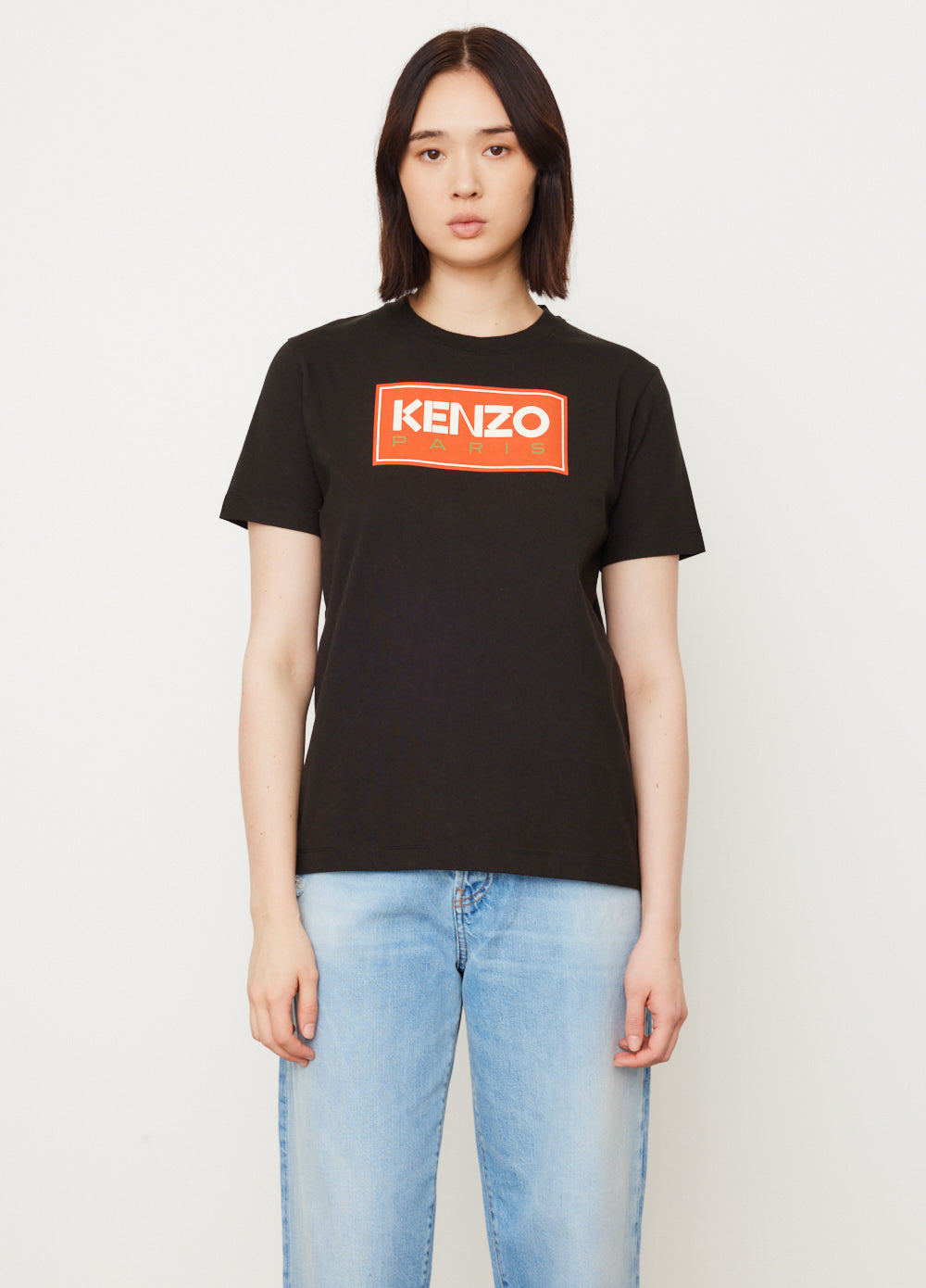 ★KENZO★ Paris Loose T-shirt Black FC62TS0104SY99A MUSINSA | KENZO Paris Loose T-Shirt - Black / FC62TS0104SY99A