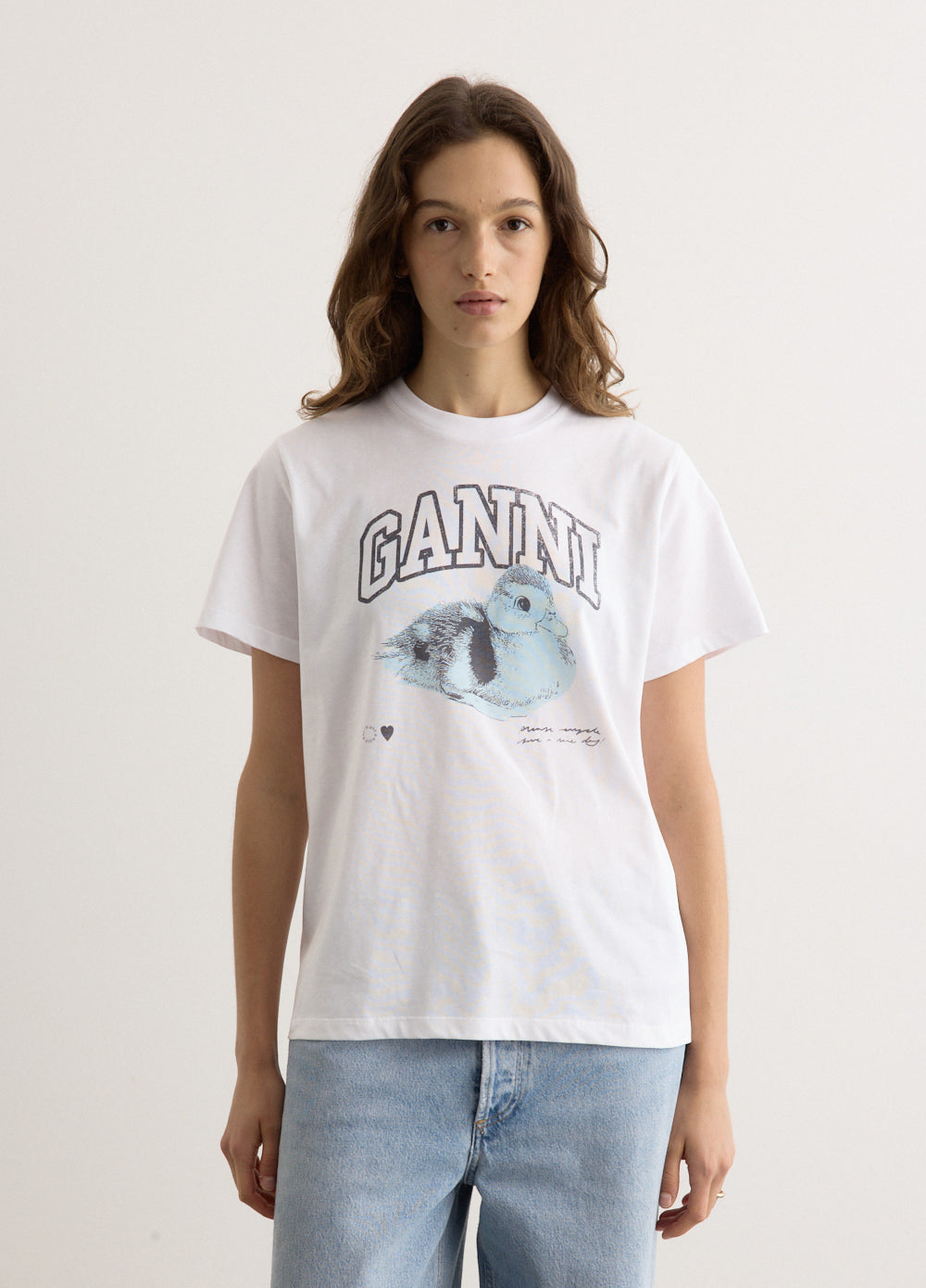 Basic Jersey Duckie Relaxed T-Shirt main image 0