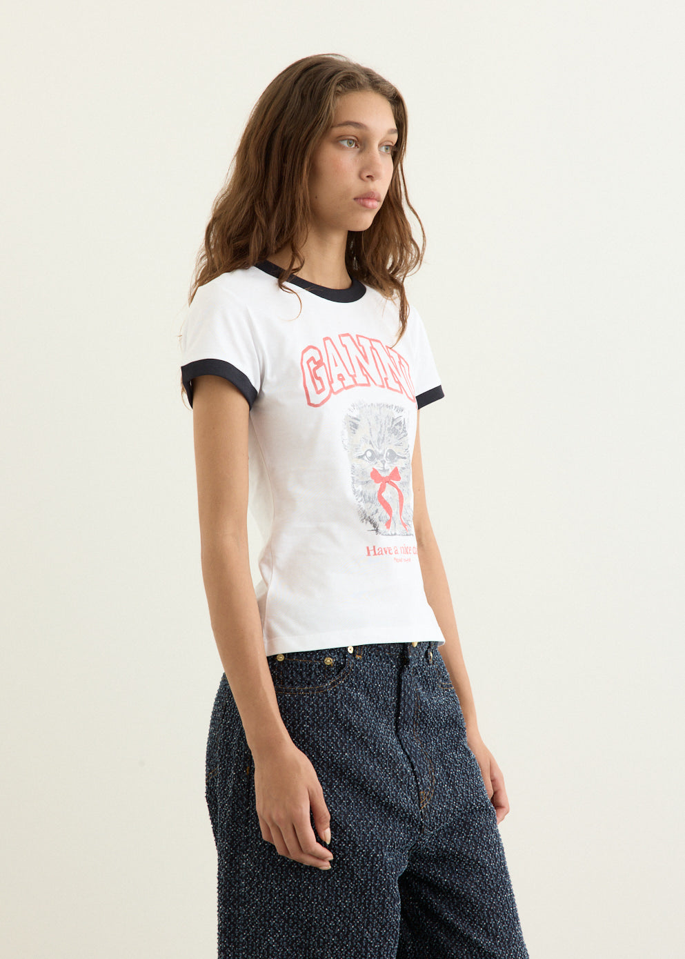 Basic Cotton Jersey Margot Kitty Print