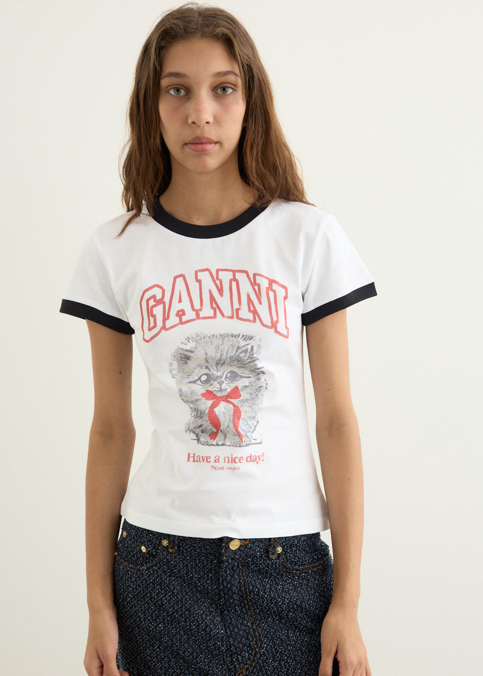 Basic Cotton Jersey Margot Kitty Print