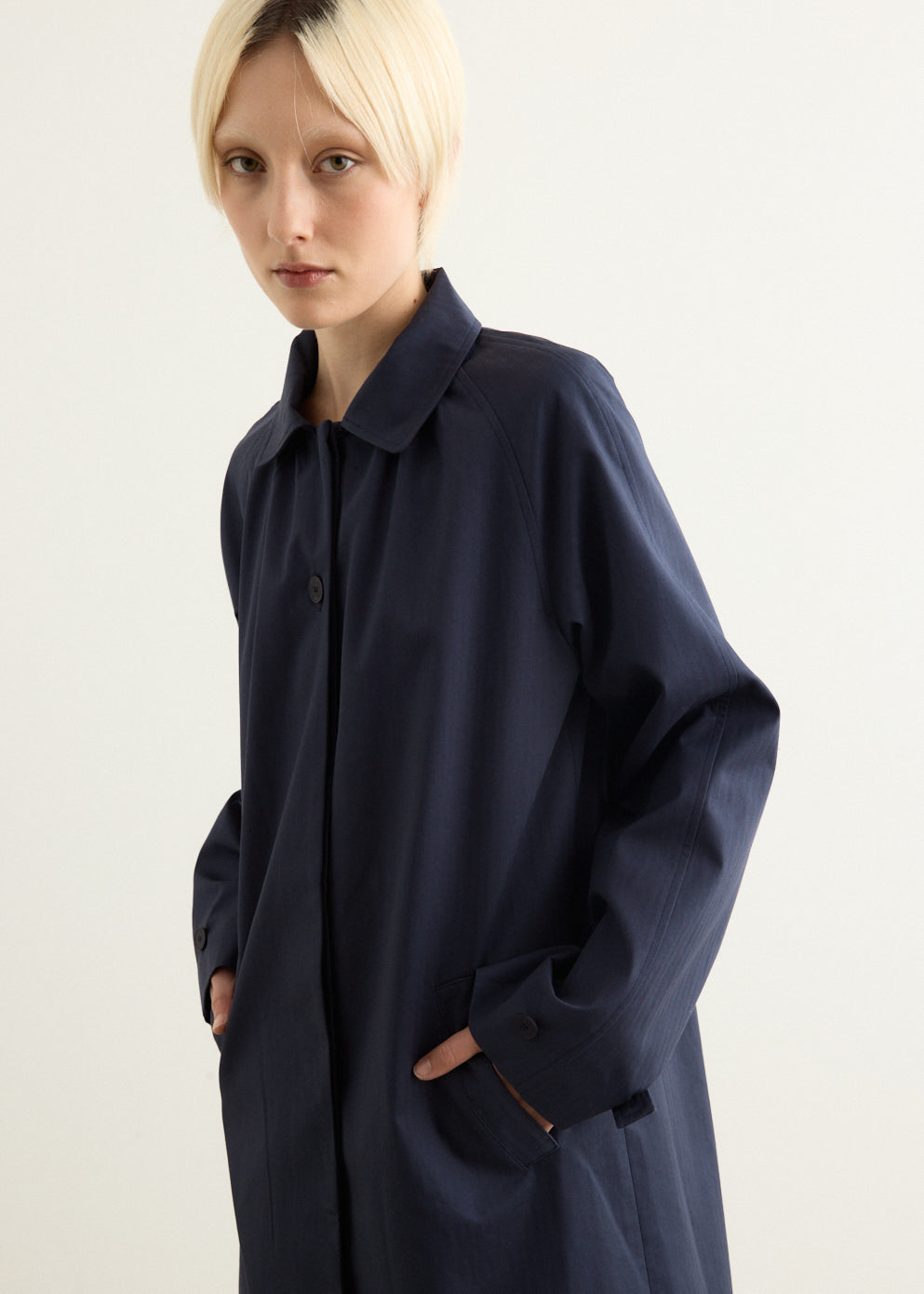 CHERIE COAT (NAVY)