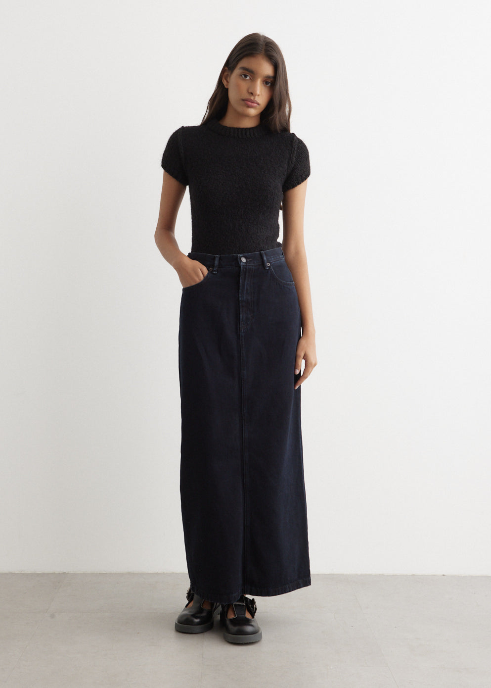 Philo Denim Skirt
