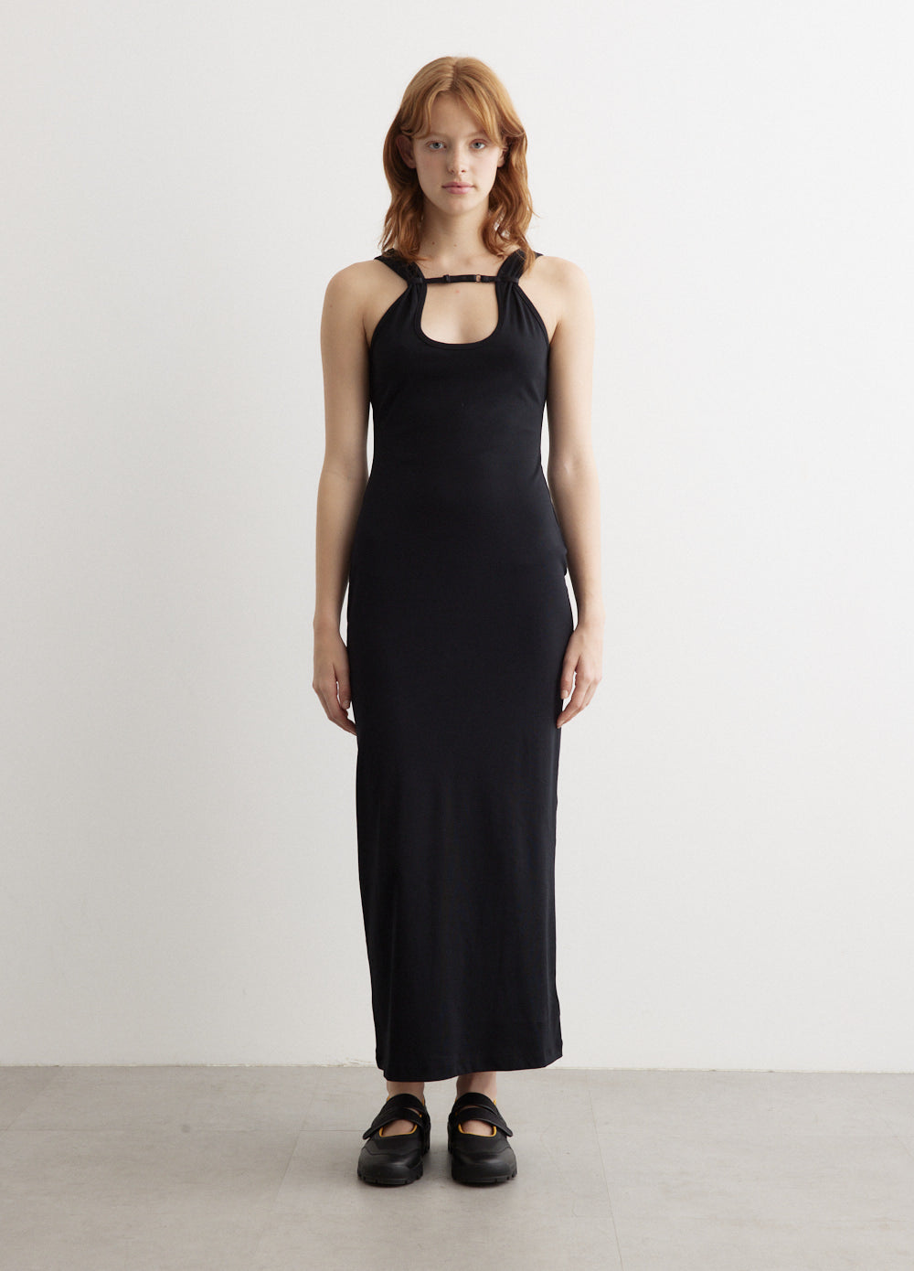 Rib Strap Maxi Dress Rib Strap Maxi Dress