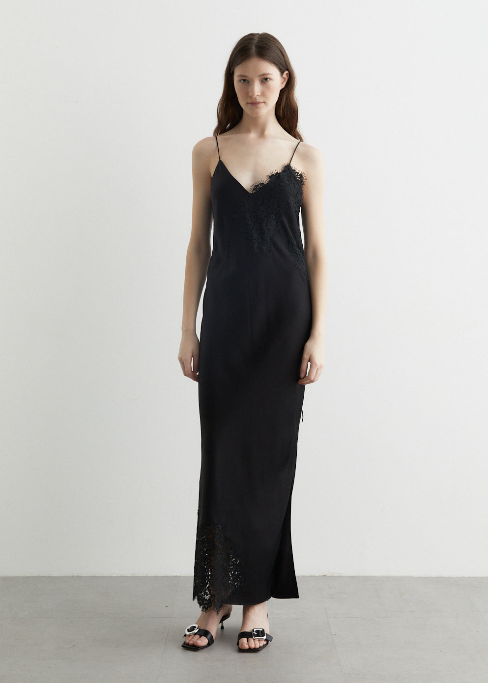 Herlipto Isa Tiered Lace Cami Dress M herlipto IsaTiered