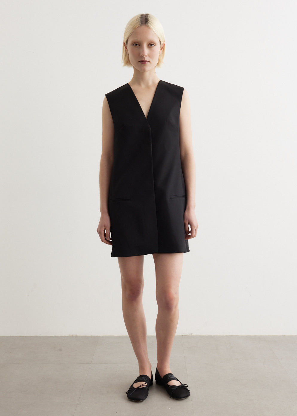 princess polly baby blue dress Swift Tailored Shift Dress- Black – Hazel Lane Boutique main image 0