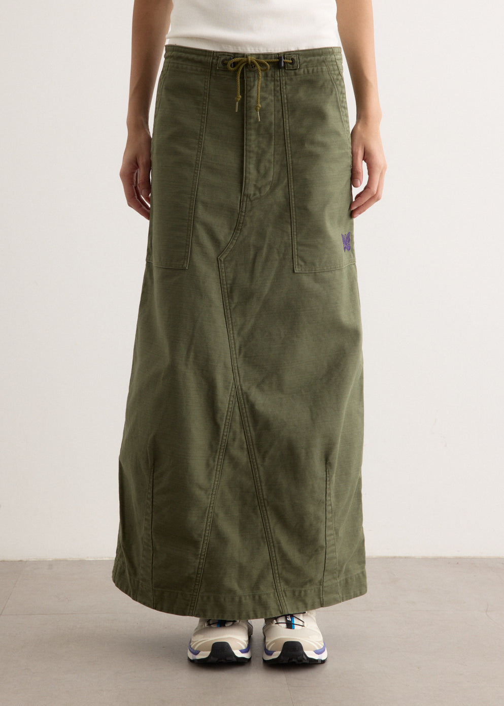 needles string fatigue skirt グリーン needles string fatigue skirt グリーン