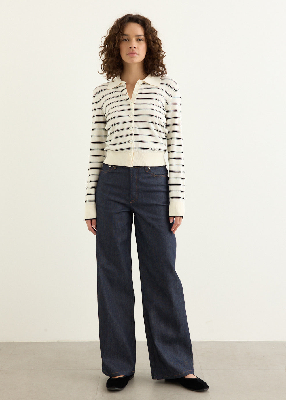 Striped Knit Cardigan