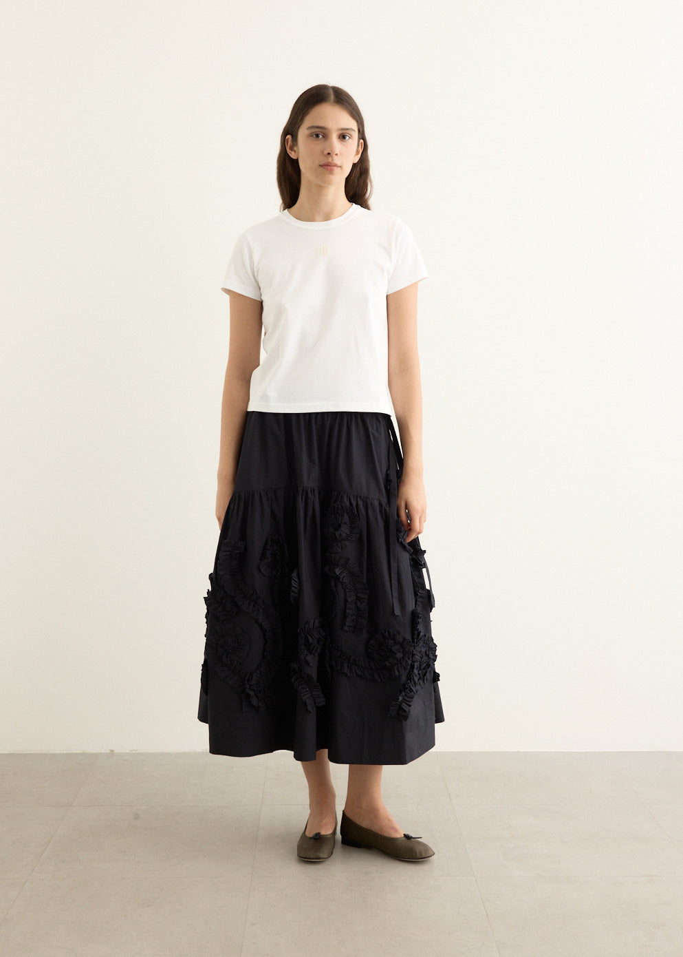 Hand Applique Orbit Skirt