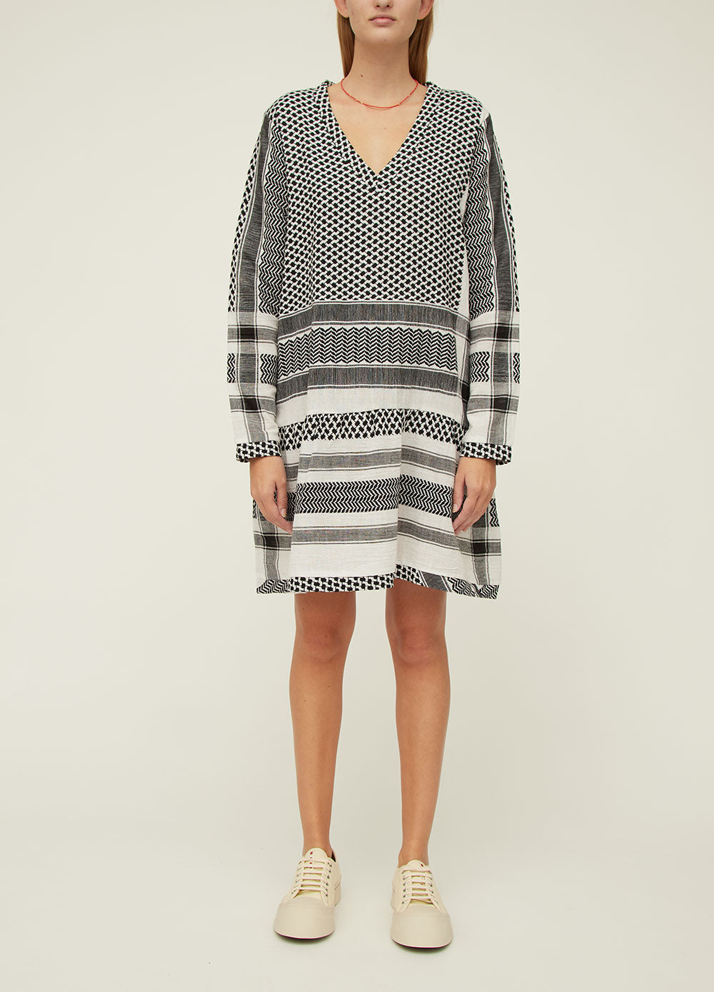 Dress 2 V Long Sleeve