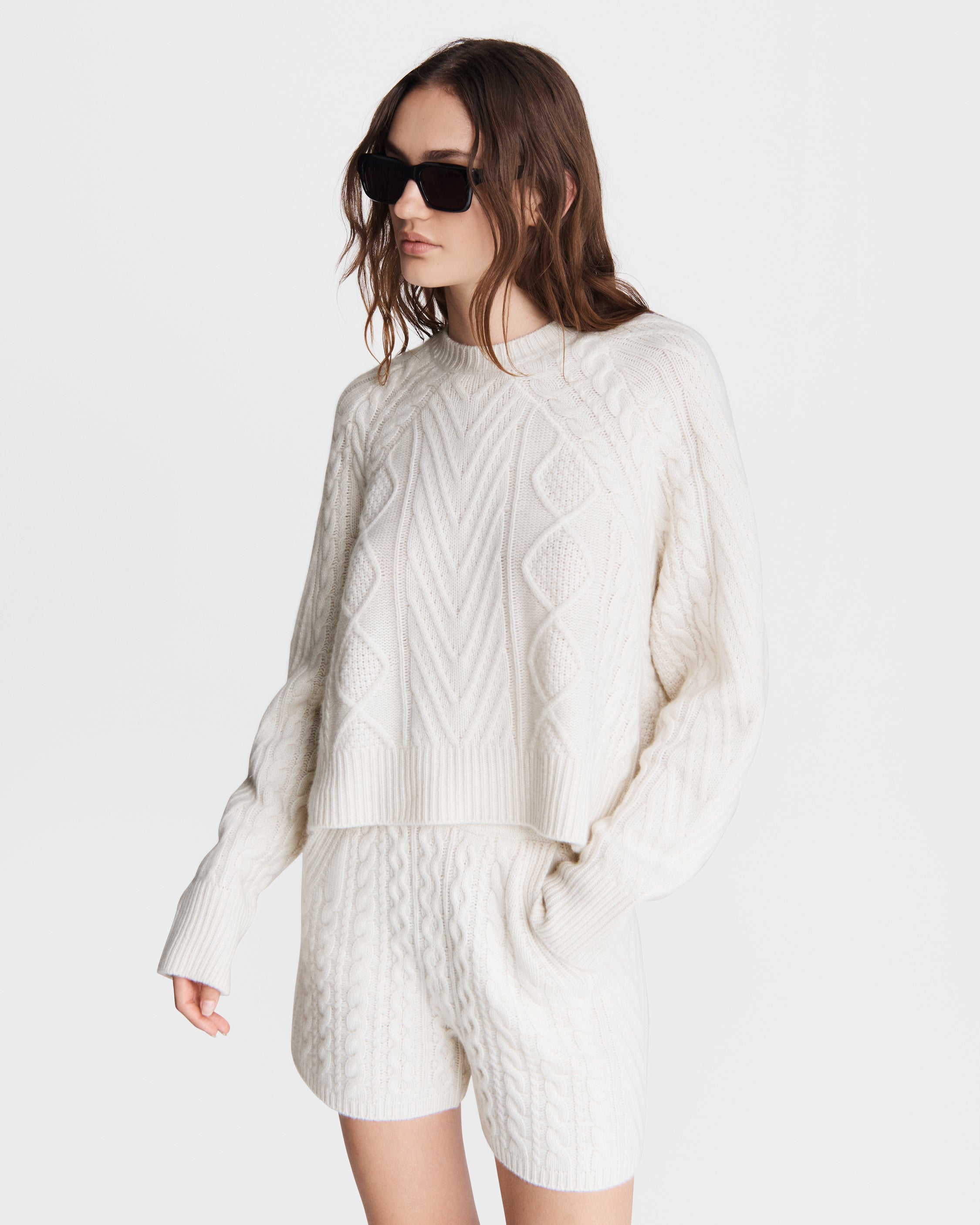 Rag & Bone -  Pierce Cable Sweater - Knitwear