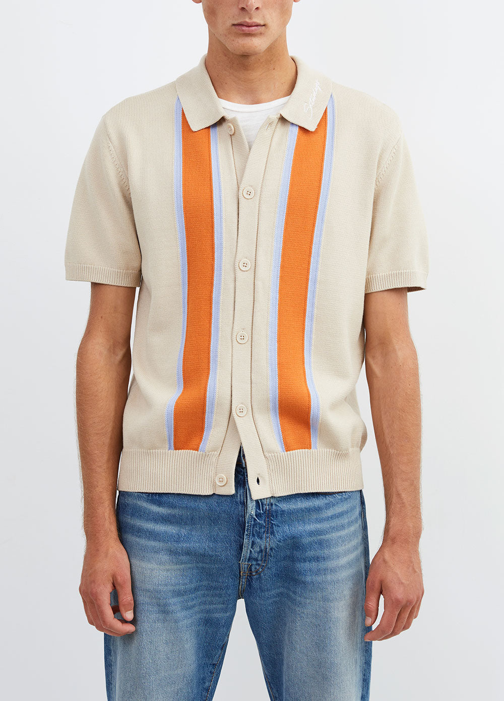 Cuban knit best sale shirt
