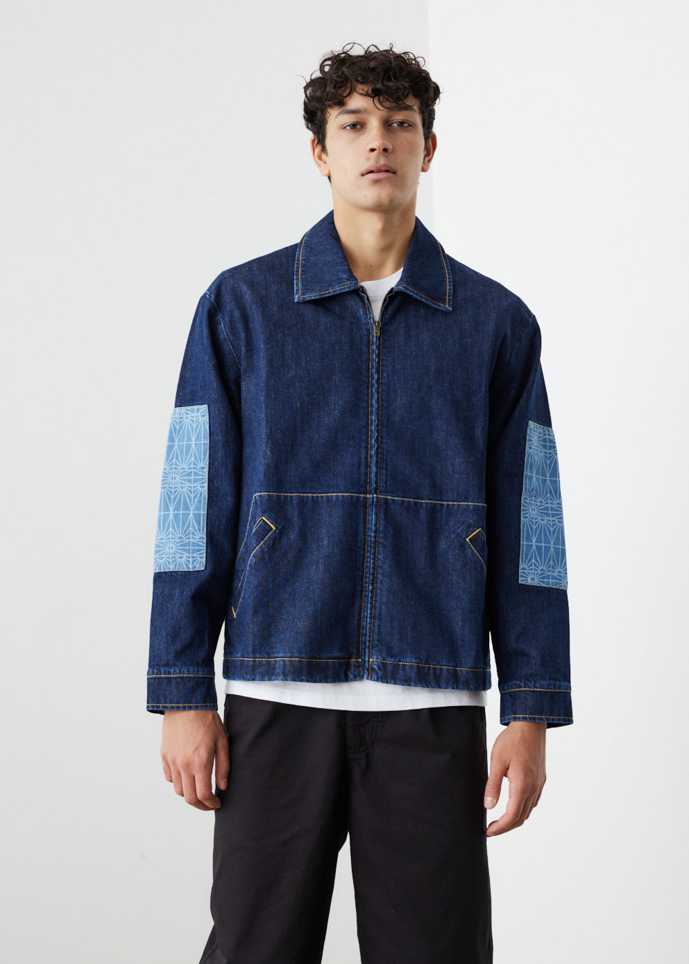 Woven Denim Work Jacket
