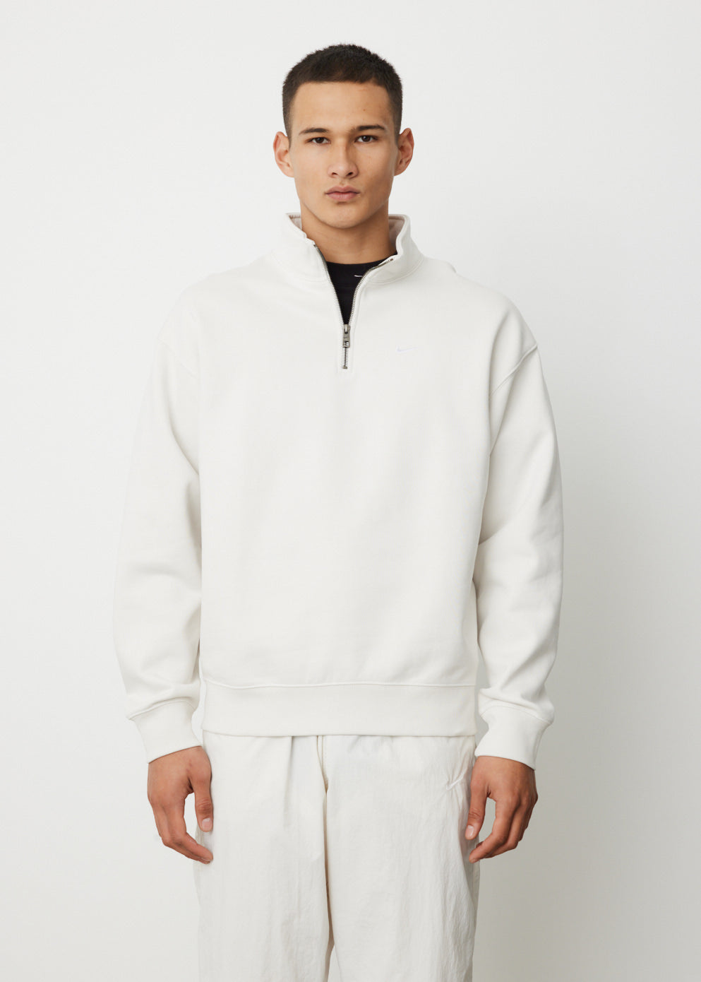 Nike white quarter zip Clearance