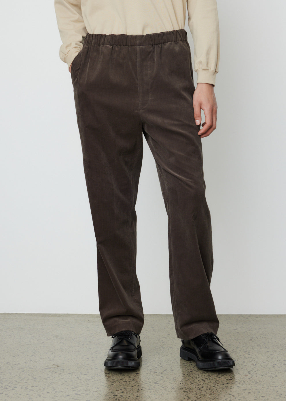 Finx Light Corduroy Easy Slacks