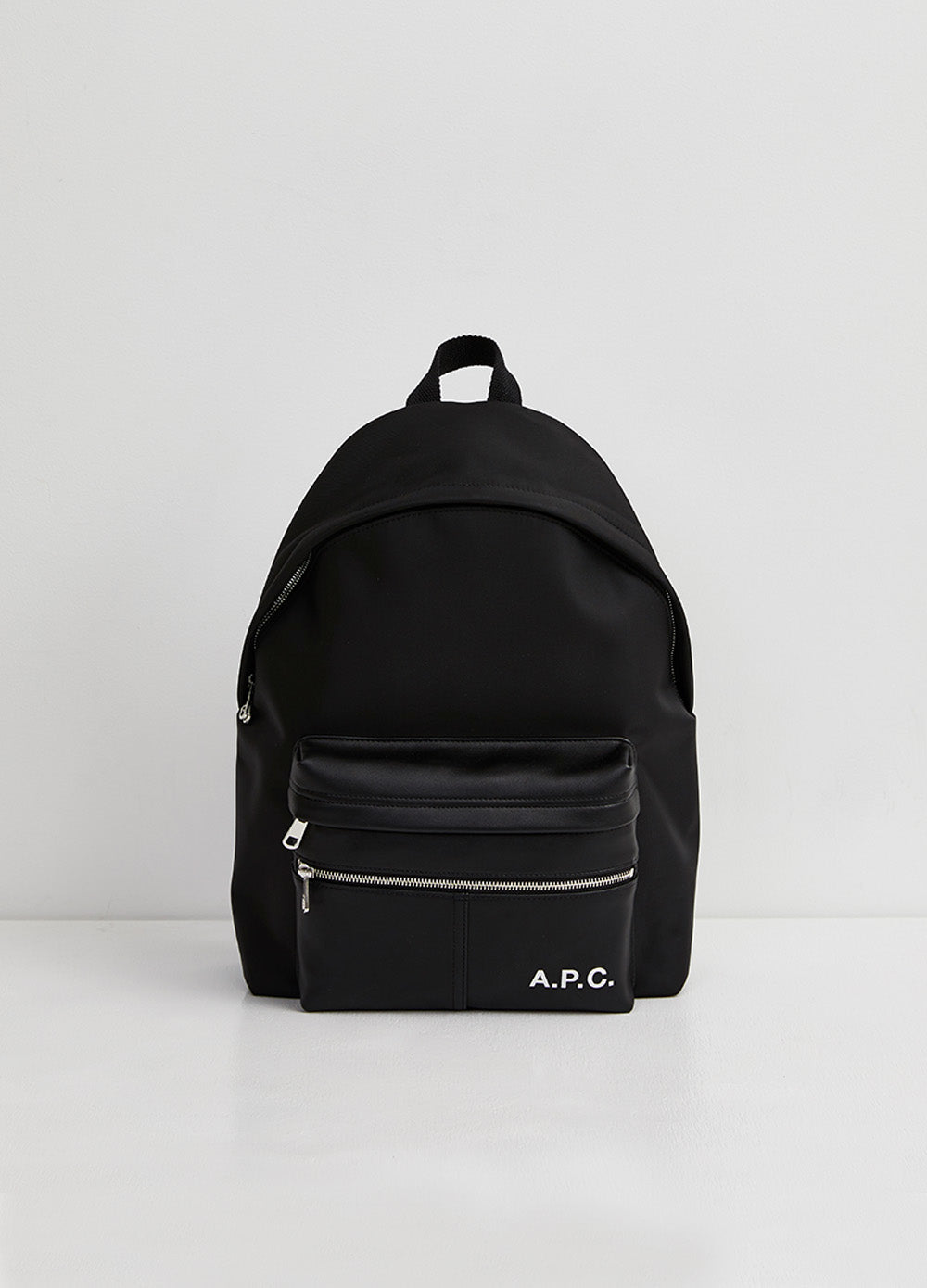 apc all purpose leather backpack APC Camden Backpack Black OS