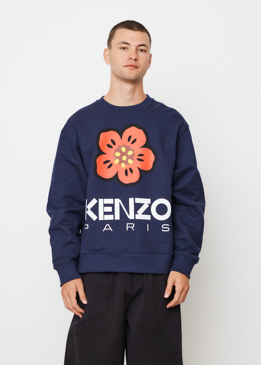 KENZO BOKE BOKE FLOWER SWEATSHIRT L