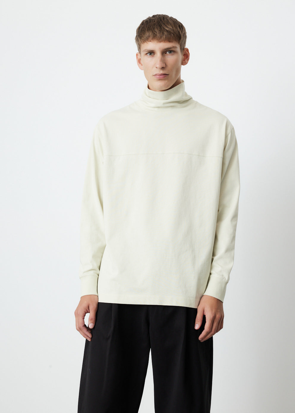 Sweatshirt with high collar Clearance