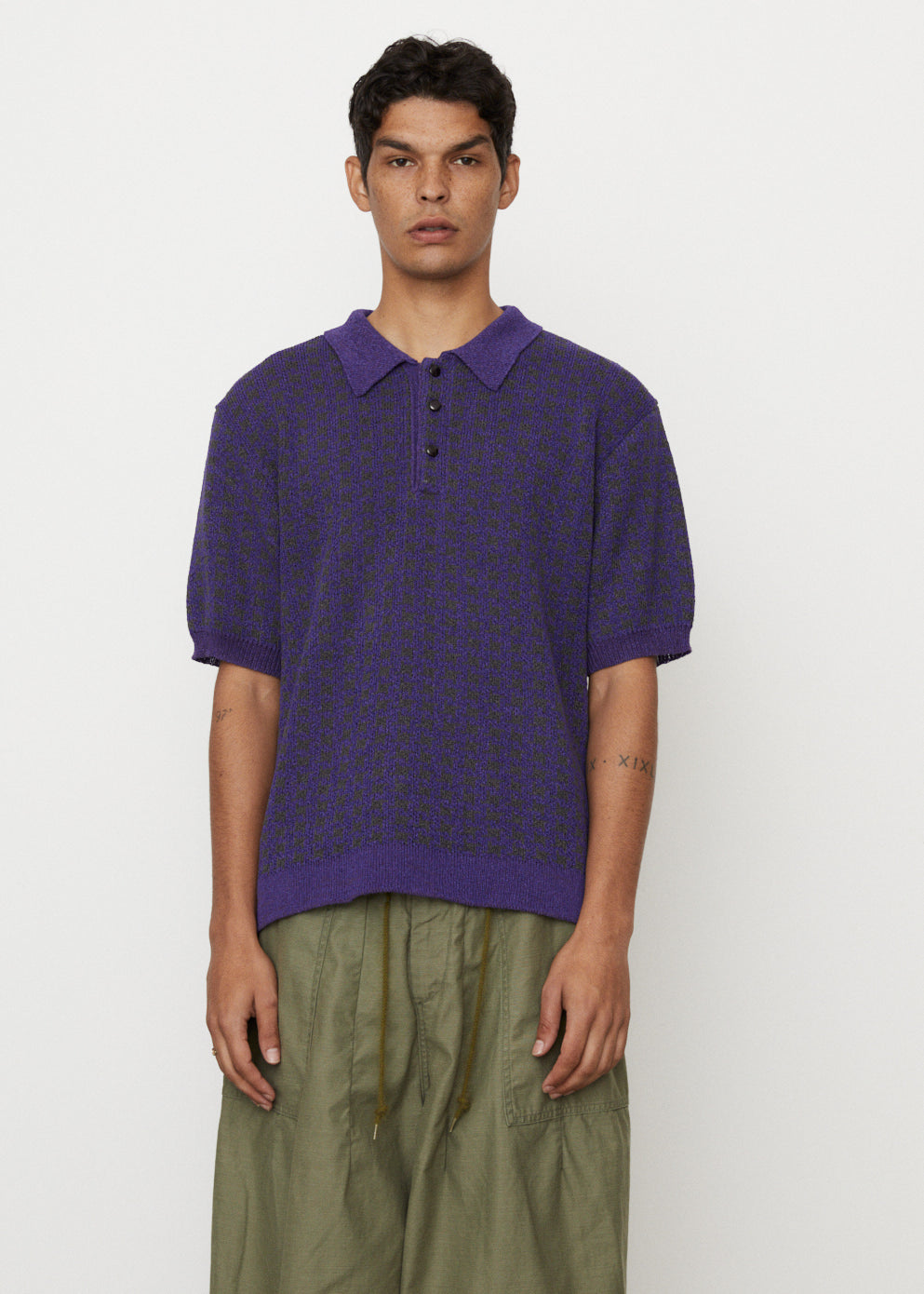 ishii clubman polo ポロスウェット ishii clubman polo ポロスウェット