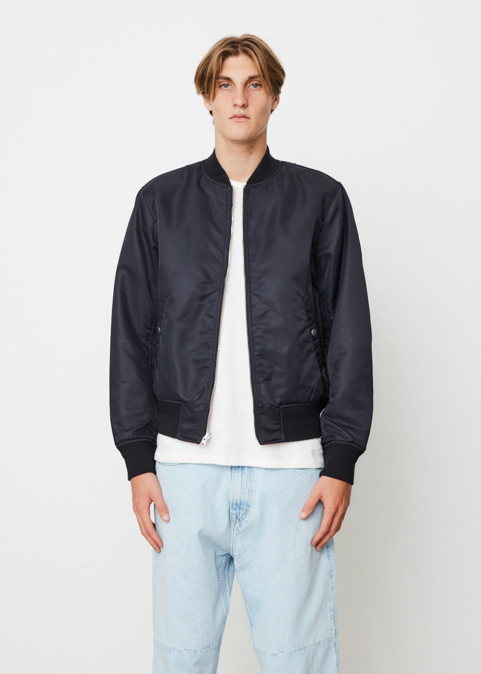 Black Rag And Bone Manston Bomber Jacket Rag And Bone Manston