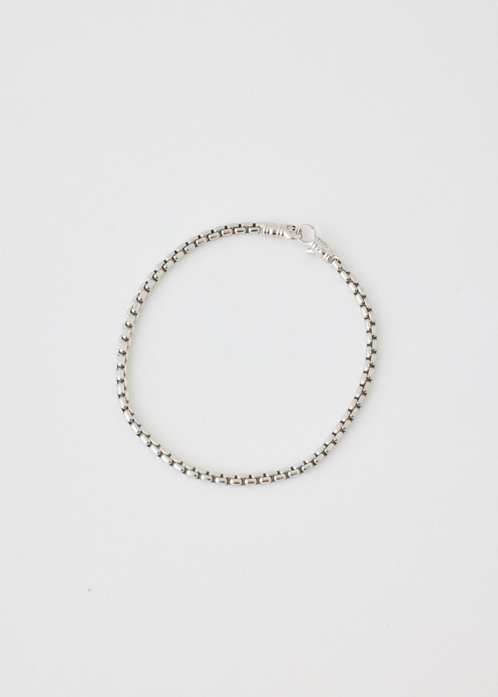 TOMWOOD ブレスレット Venetian Bracelet Single TOMWOOD トムウッド シルバー チェーンブレスレット Venetian