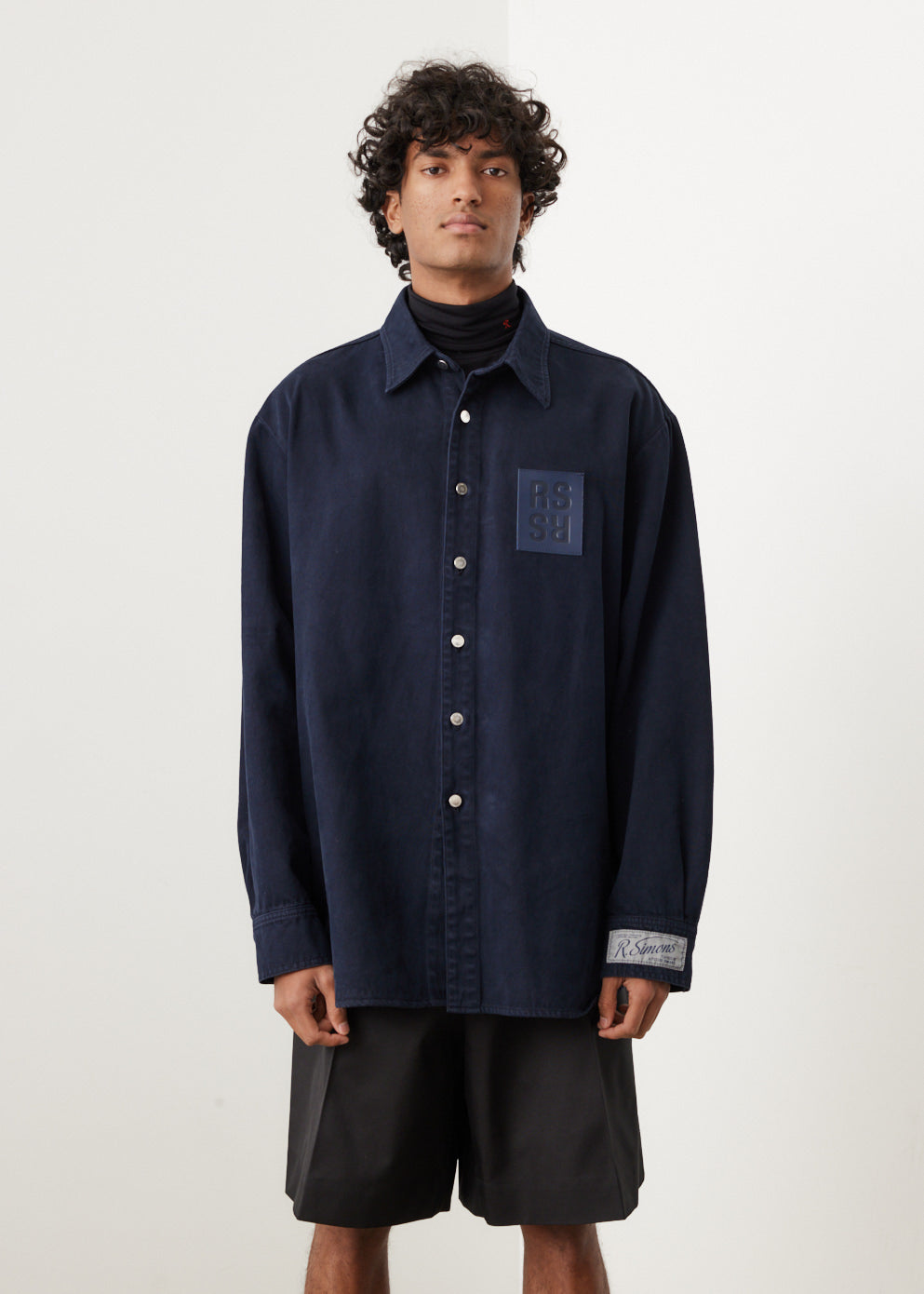 Straight Fit Denim Shirt