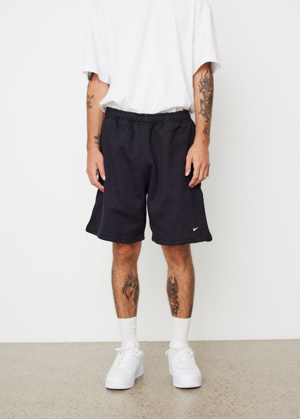 NRG Solo Swoosh Fleece Shorts - Main Image