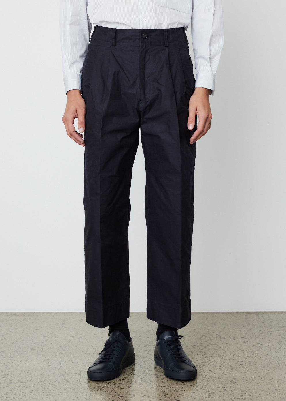 YOKE 2pleated Wide Trousers(22AW)