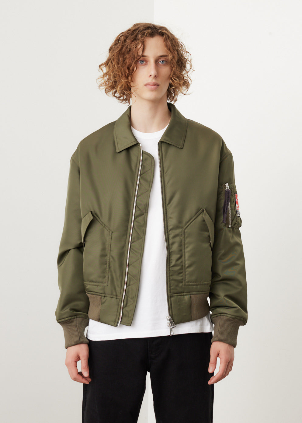 Maison kitsune bomber jacket 2025