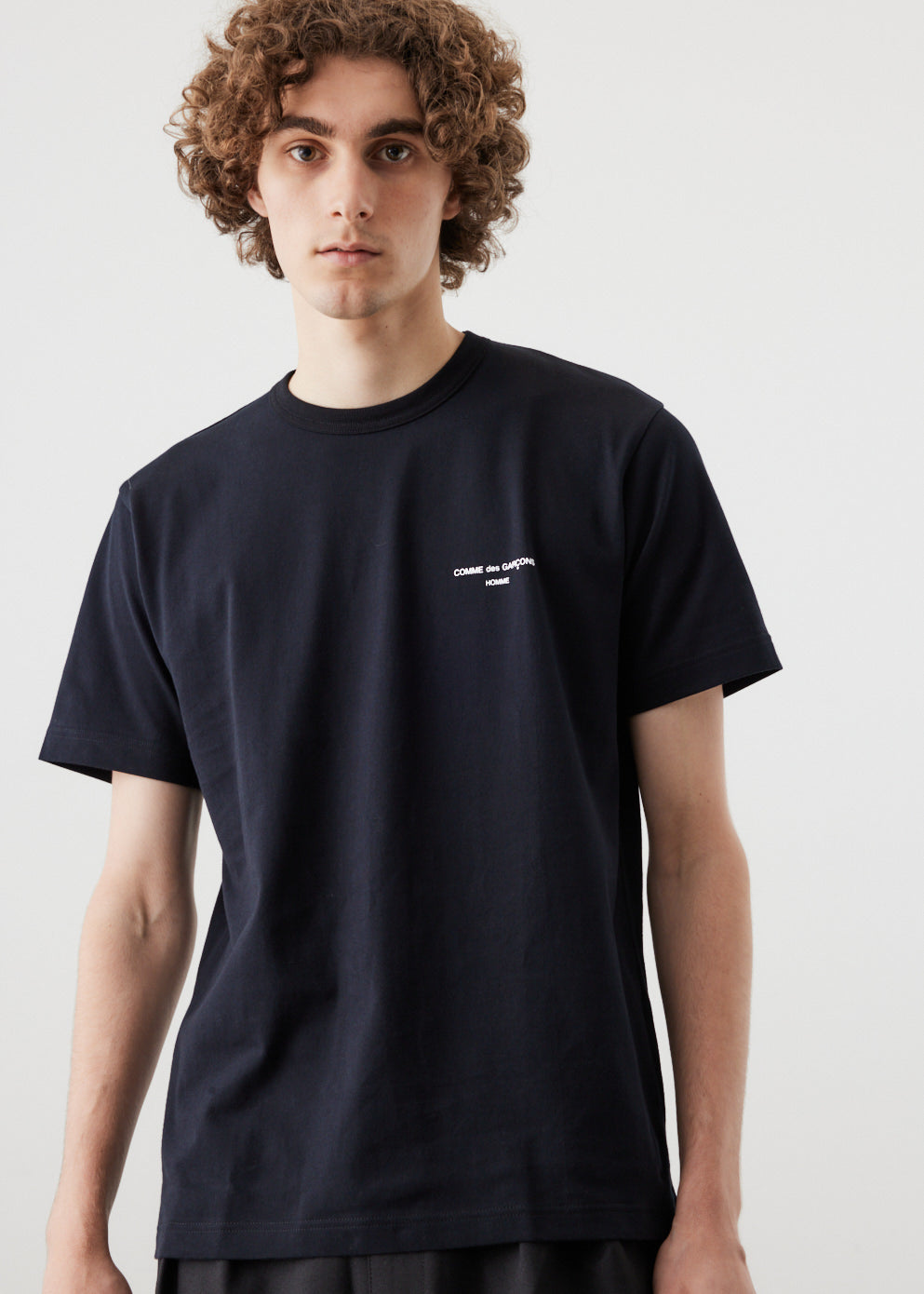 COMME des GARCONS HOMME LOGO TEE-