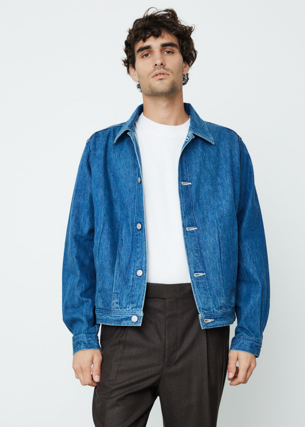 Selvedge Light Denim Blouson