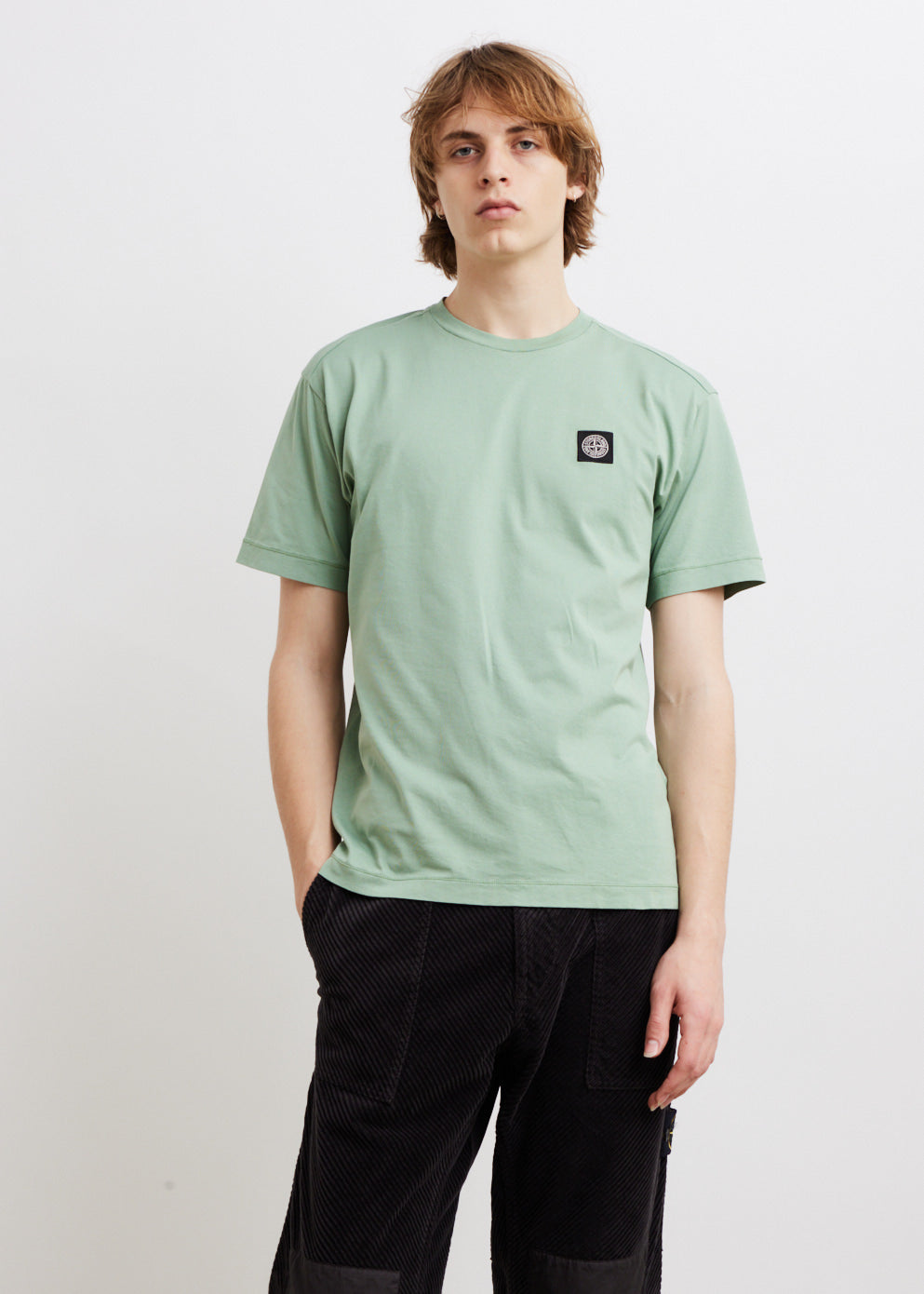 Stone island top with badge Clearance