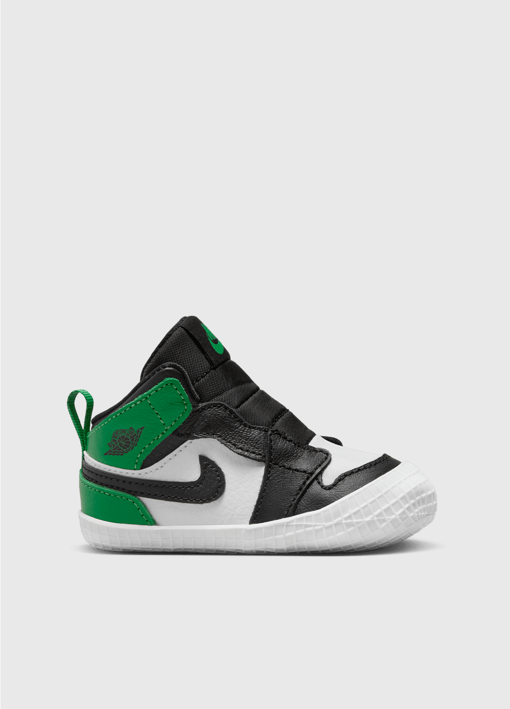Air Jordan 1 Baby Crib Bootie Lucky Green Sneakers