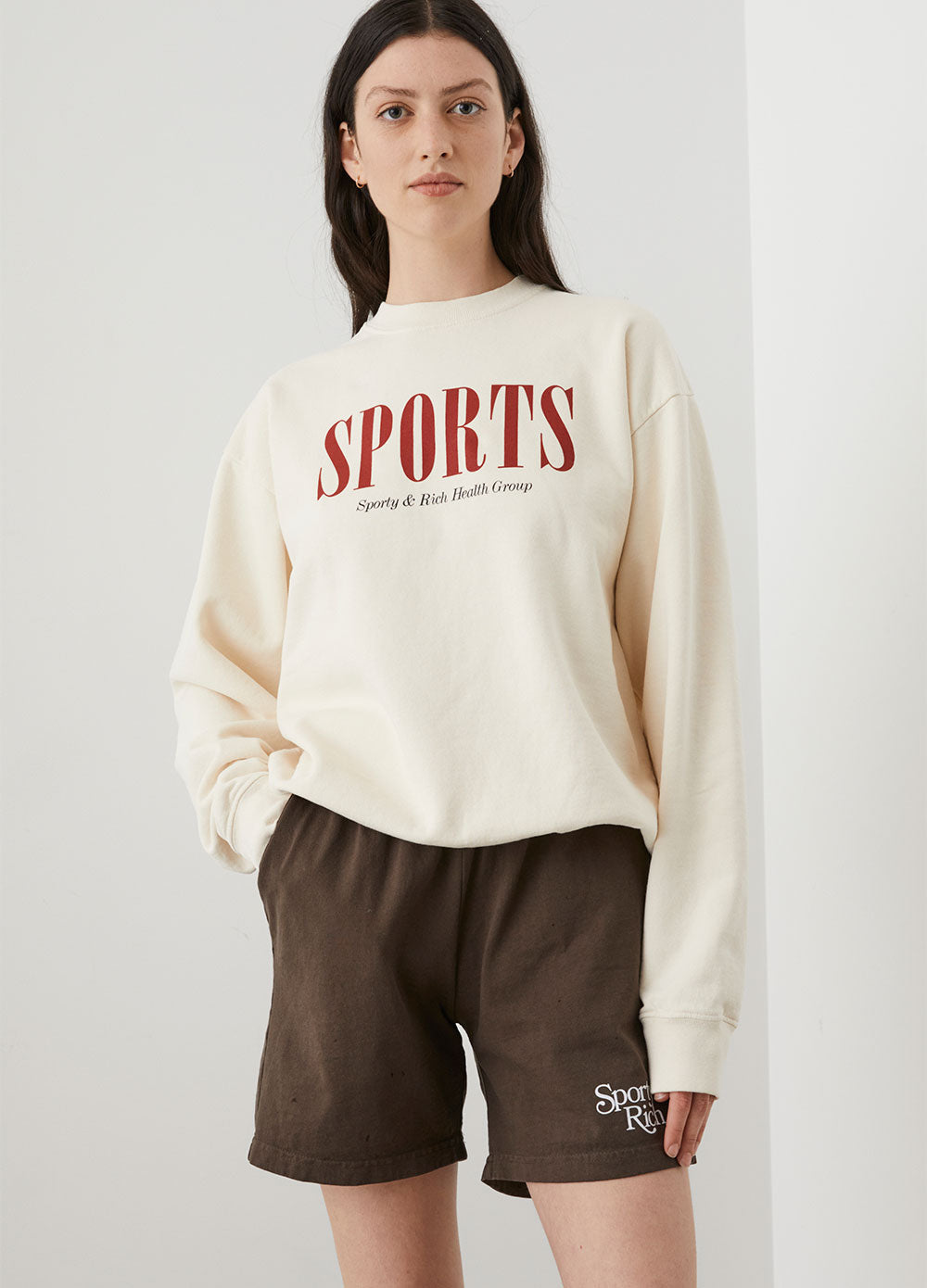 Sports crewneck sweatshirt online