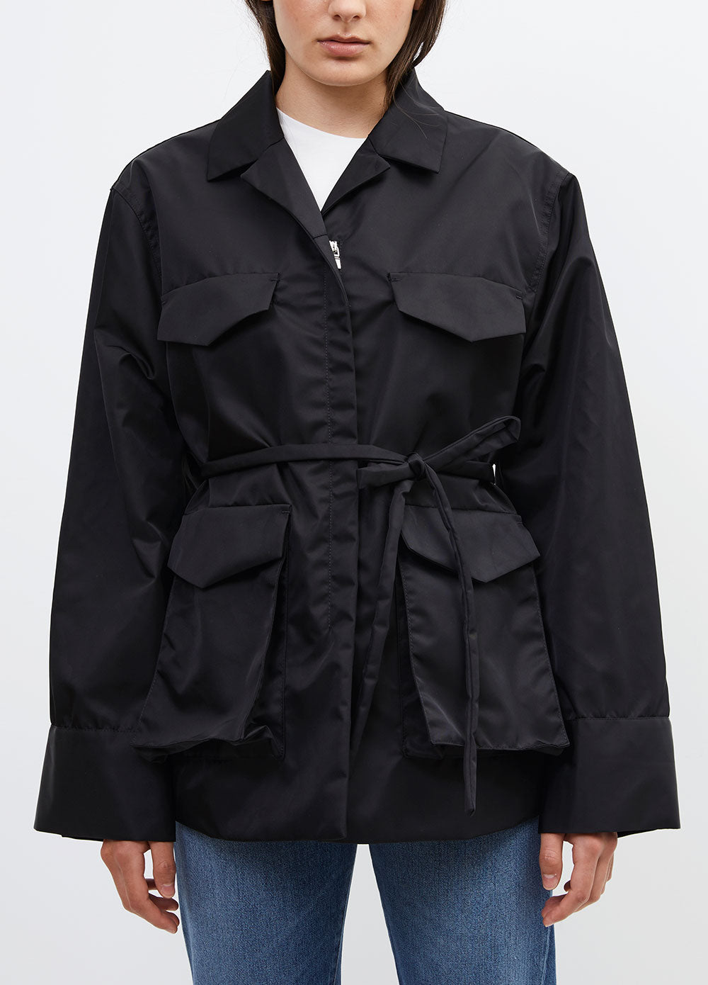 Belted Army Jacket