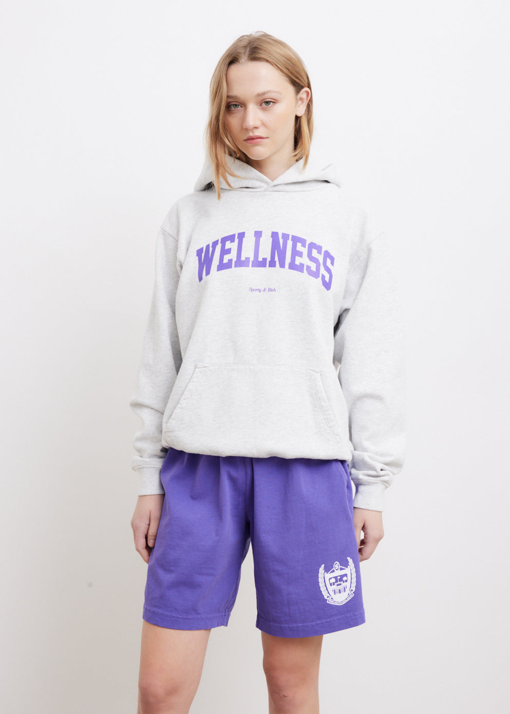 Sporty \u0026 Rich NYC Wellness ivy hoodie