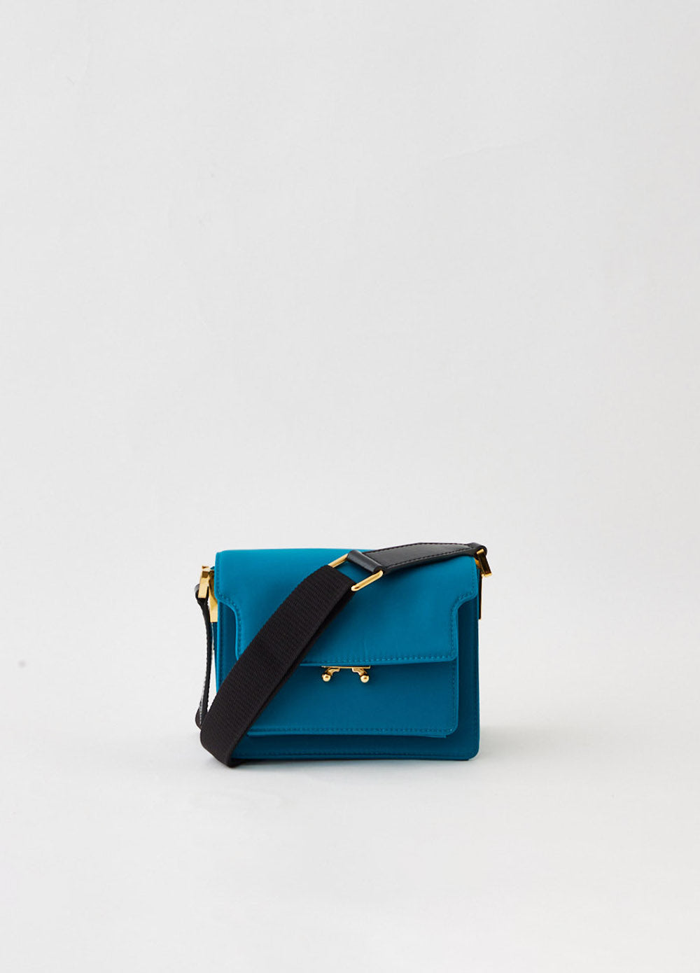 Marni Blue Mini Trunk Bag