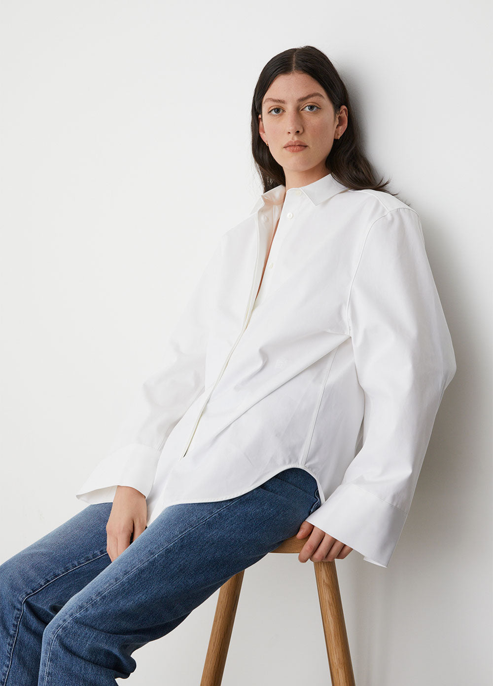 Toteme capri sales shirt white