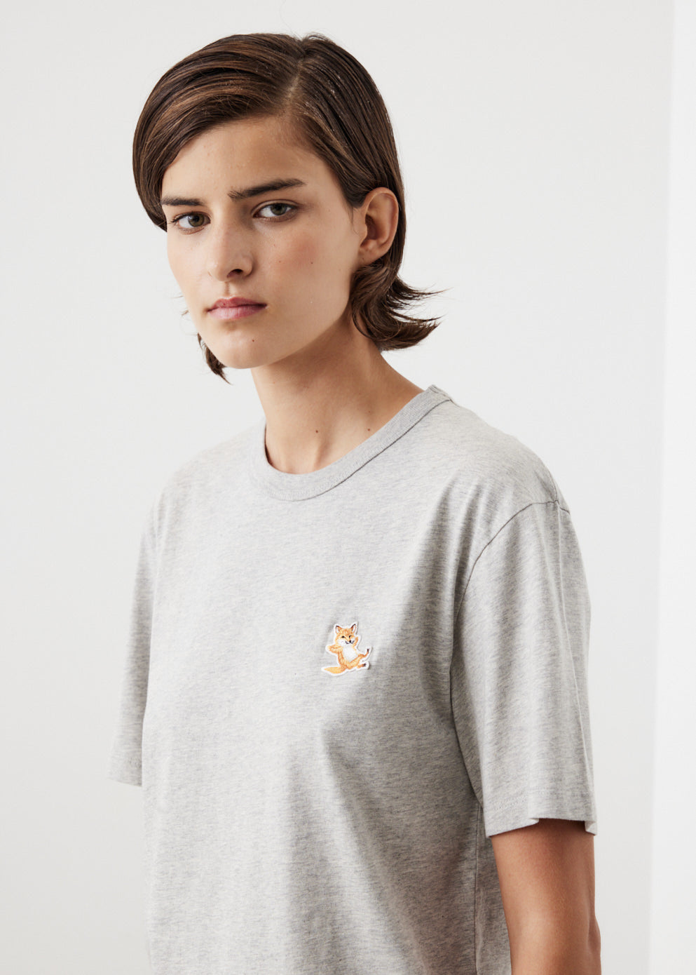 Chillax Fox Patch Classic T Shirt