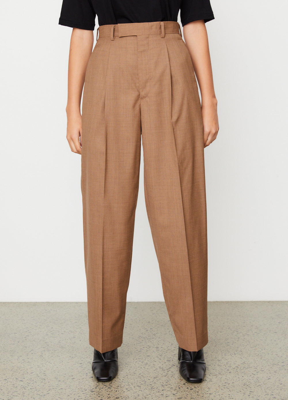AURALEE WASHABLE WOOL TROPICAL SLACKS（Super Fine Tropical