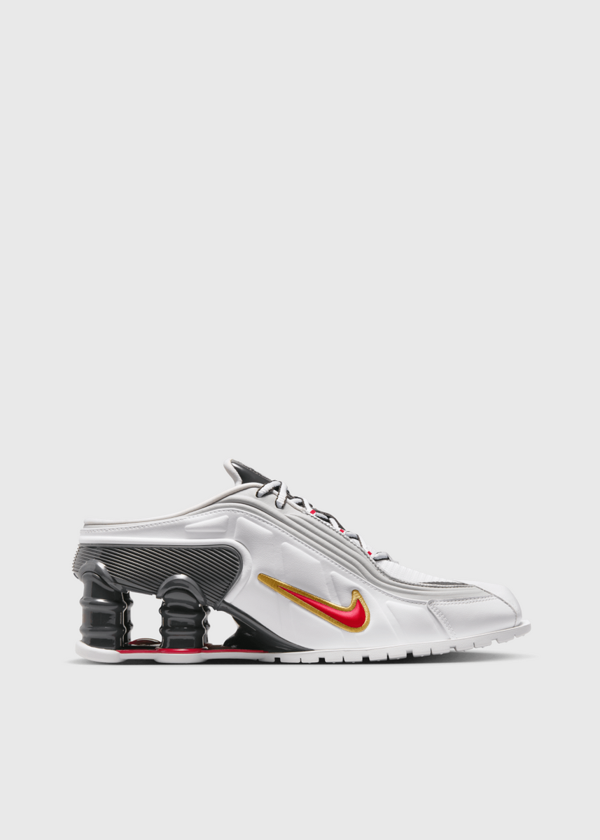 Nike x Martine Rose Shox MR4 'Metallic Platinum'