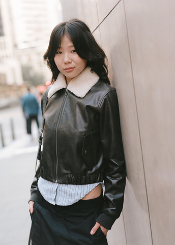 Vagabond Faux Shearling Jacket