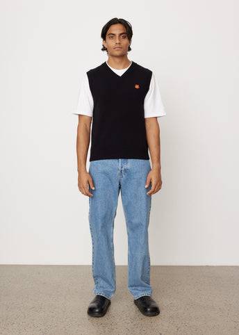 Boke Flower Crest Knit Vest